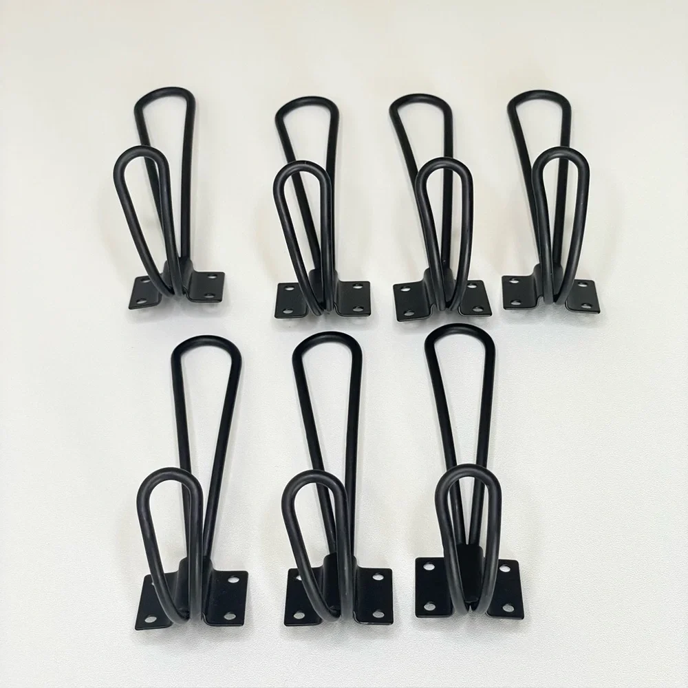 NEW Rustic Farmhouse Black Wall Hooks